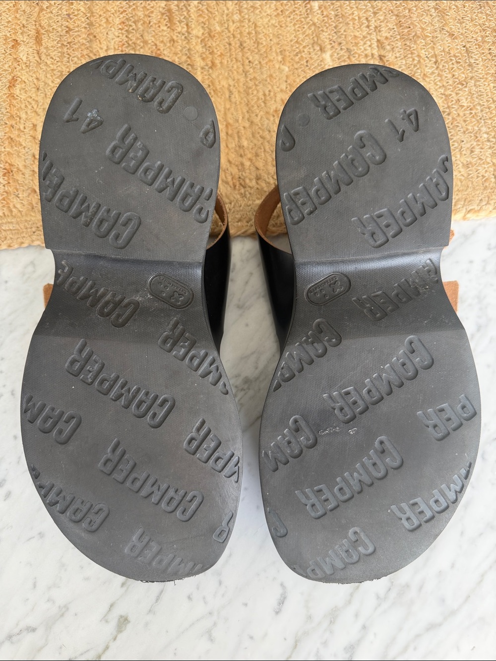 Camper Tasha Sandal - Black Size US 10/41 EU - Picture 7 of 8
